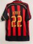Kaka A.c Milan Retro Siyah Futbol Forması Özel Forma Kumaşı 3