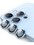 Ally Iphone 13 Pro -13 Pro Max 3D Metal Çerçeveli Kamera Lens KORUYUCU-(5775) - A047H316-M81047 2