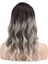 Dalgalı Kısa Perçemli Fiber Sentetik Peruk / Ombre ve Röfleli 5