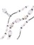 Ally Apple Watch 7-8 41MM 6-5-4 40MM Boncuk Taşlı Lux Kordon Kayış 3-2-1 38MM-(5 - A325H605-M02 5