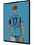 Çerçeve Görünümlü De Bruyne Futbolcu Dekoratif Ahşap Mdf Ev Duvar Tablo Dikdörtgen Ev Duvar Tablo 2