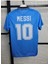 Lionel Messi Arjantin Milli Takım Forması Mavi Yakalı Hava Alabilen Özel Forma Kumaşı 4