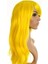 Sarı Renk Uzun Parti Peruğu 1