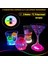 Renkli LED Işıklı Bardak Altlığı - Dekoratif (12 Adet, Pilli) 2