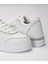 Kadın Yüksek Taban Rahat Şık Günlük Spor Ayakkabı Beyaz Renk 3