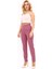 Lastikli Dar Paça Pantolon-Rose 2