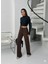 Fitilli Şardonlu Pantolon Kahve A4058 3