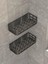 Banyo Düzenleyici Şampuanlık Sabunluk 2 Li Set Lamalı Güçlü Kaliteli Yapışkanlı Duş Rafı Organizer 3