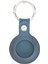 Apple Airtag Uyumlu Deri Anahtarlık, BRN4EF Mavi 2