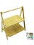 Stand - Ayaklı 2 Katlı Ahşap - Bambu Servis Sunum Tahtası 18x28cm -- 22x28cm (4915) 2