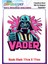 Vader Ütü ile Yapışan Kumaş Tekstil Kıyafet Dtf Baskı 1