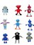 62895 Peluş 35 cm Robotlar -1 Adet Stokta Olan Gönderilir 1