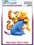 Winnie The Pooh Ütü ile Yapışan Kumaş Tekstil Kıyafet Dtf Baskı 1