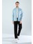 Erkek Gömlek Slim Fit Cepsiz Kot Gömlek 4