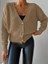 Kadın Düğme Detay Triko Hırka 1