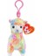 Ty Beanie Boos Peluş Renkli Lama Anahtarlık Lola 3