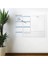 Haftalık Planlayıcı Manyetik Duvar Stickerı Takvim 100 cm x 60 cm 2
