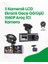 2.0” LCD Ekranlı, Döngüsel Kayıt Özellikli Üç Kameralı Oto Kamera 1