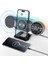 Çift Telefon Şarj Desteği USB Kablosuz Şarjlı Hoparlör Çok Fonksiyonlu Fm Radyo Çalar Saat Bluetooth 5.1 Rgb Gece Lambası Müzik Kutusu 1200MAH Pil Kapasitesi WD-100 1