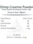 Olimp Creatine Monohydrate Powder, 250 gr 2