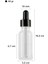 30 ml Metal Kapaklı Damlalık Dropper Şişesi Serum 30 cc Cam Şişe 6 Adet (Siyah Kapak, Şeffaf) 3