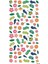 Artikel Bahar Çiçekleri Tırnak Dövmesi, Tırnak Tattoo, Nail Art, Tırnak Sticker 2