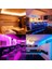 Renk Rgb Şerit LED Işık, Ir Kumandalı, Renk Değiştiren Esnek LED Aydınlatma, Ev, Dekor ve Parti Için (2.5 Metre) 2