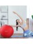 Fitvids Patlamaya Dayanıklı ve Kayma Dirençli Egzersiz Topu - Yoga, Fitness, Hızlı Pompalı Doğum Topu, 907 kg Kapasite, Çoklu Renk ve Boyutlar 2