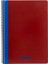 Pruva Ofis Serisi, A4 120 Yaprak Karton Kapaklı Pet Spiralli Defter, Kırmızı 1