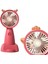 Şarjlı Mini Fan Taşınabilir Mini El Fanı Askılı Güçlü Taşınabilir ve Fan Masaüstü 24903 Asorti Renk 1