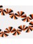 - & Orange Stripe Garland - Siyah & Turuncu Petekli Asılan Süs 1