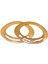 Çanta Sapı Oval Açık Kahverengi 18 cm 1