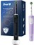 Oral-B Şarjlı/elektrikli Diş Fırçası Vitality Pro 2'li Siyah ve Lila Avantaj Paketi 2
