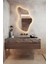 Şık Asimetrik Banyo Salon Duvar Aynası - Modern Tasarım 4