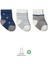 Bistyle 3'Lü Penye Erkek Soket Çorap BS10111 İndigo 1
