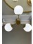 Globe Gold TRİO Plafonyer Cam Avize 3