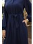 Ankanoor Lacivert Gizli Patlı Ferace ANKA255020 3