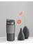 Silikon Kılıflı Gri Paslanmaz Termos 500ML 1