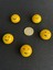 4’lü Smiley Magnet Seti | Sarı Gülücük Buzdolabı Magnetleri – Dekoratif ve Eğlenceli El Yapımı 3