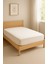 Tek Kişilik 100X200+25 cm Saf Pamuk Lastikli Çarşaf – Ekru 1