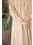Ankanoor Açık Bej Çift Bantlı Salaş Elbise ANKA255069 3