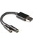 To Ikili 3.5mm Adapter - USB Den Kulaklık ve Microphone Çıkış Almanızı Sağlar - Ses Kartlı Pc Bilgisayar Uyumlu 3