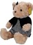 Bfs Kıyafetli Peluş Ayı Takım Elbiseli Ayı 37 cm 3
