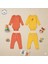 2 Li Premium Set %100 Pamuk 0-3 Ay/24-36 Ay (3 Yaş)Arası Zıbın Çıtçıtlı Body ve Pantolon Takımı Unisex Kız Erkek Bebek Veçocuk2 1