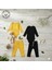 2 Li Premium Set %100 Pamuk 0-3 Ay/24-36 Ay (3 Yaş)Arası Zıbın Çıtçıtlı Body ve Pantolon Takımı Unisex Kız Erkek Bebek Veçocuk2 1