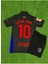 Barcelona 2024/25 Sezonu 10 Lamine Yamal Deplasman Çocuk Forması 2'li Set (Black 10) 1