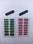 Kendinden Yapışkanlı Nail Sticker 2 Paket Tırnak Stickeri Takma Yapışkanlı Oje Simliyeşilpembe 2