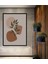 Çerçeve Görünümlü Minimalist Bitki Desenli Dekoratif Ahşap Mdf Tablo Dikdörtgen Tablo 1