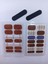 Kendinden Yapışkanlı Nail Sticker 2 Paket Tırnak Stickeri Takma Yapışkanlı Oje Çizgi 1