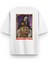 Beyaz Oversize Tshirt Redemption Sırt Baskılı Oversize Yazılı Unisex Tişört 1296 1